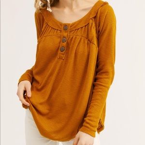 NWOT Free People Must Have Henley